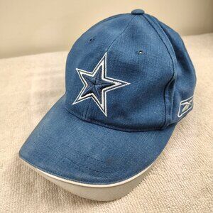 Vintage DALLAS COWBOYS Hat Strapback Adjustable Dad Cap Reebok Pro Line NFL NFC